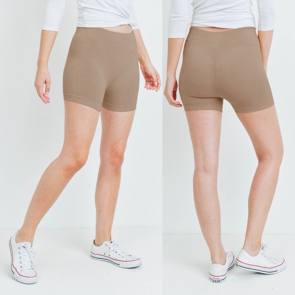 NEW Super Stretchy Seamless Biker Mini Boy Short - Picture 14 of 16